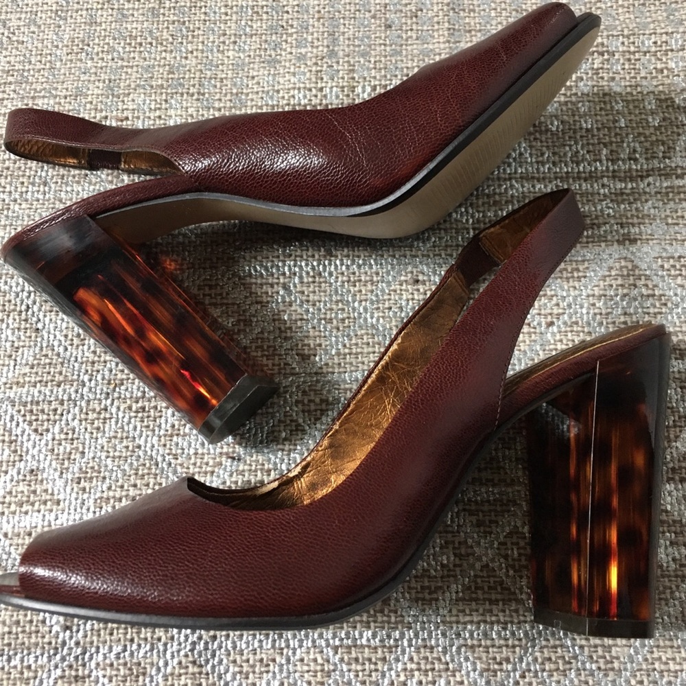Nine West Leopard Print Heels